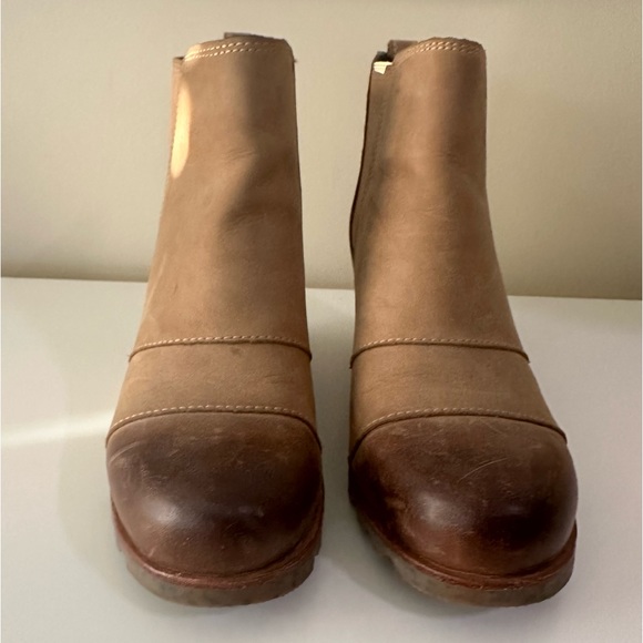 • Sorel • Lea Wedge Leather Casual Boot - Picture 5 of 10